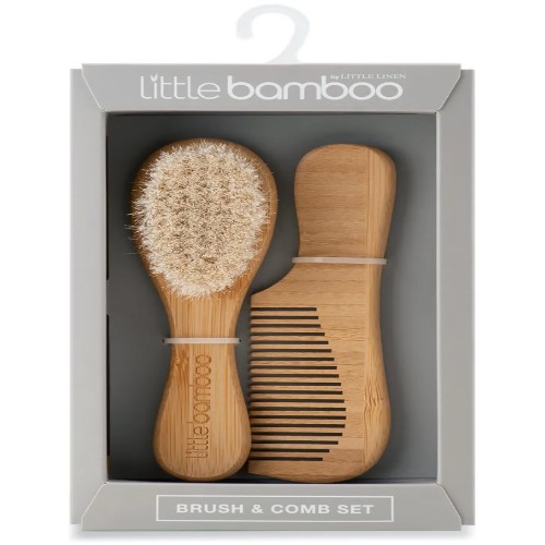 Bamboo Brush and Comb